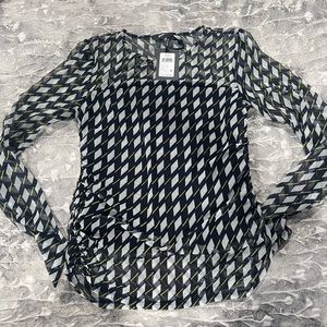 DKNY multi color top